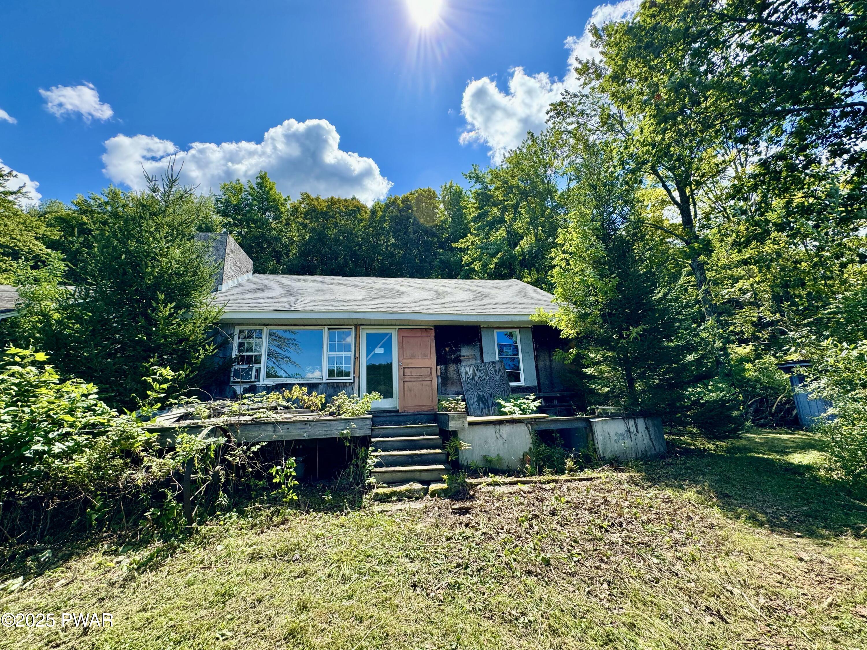 76 South Shore Road Pleasant Mount, PA 18453 - Photo 10 of 30 Back of the house