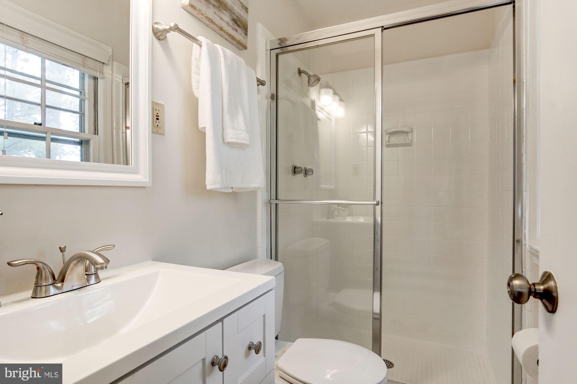 8208 Greeley Boulevard Springfield, VA 22152 - Photo 23 of 41 Renovated Master Bath with step-in shower