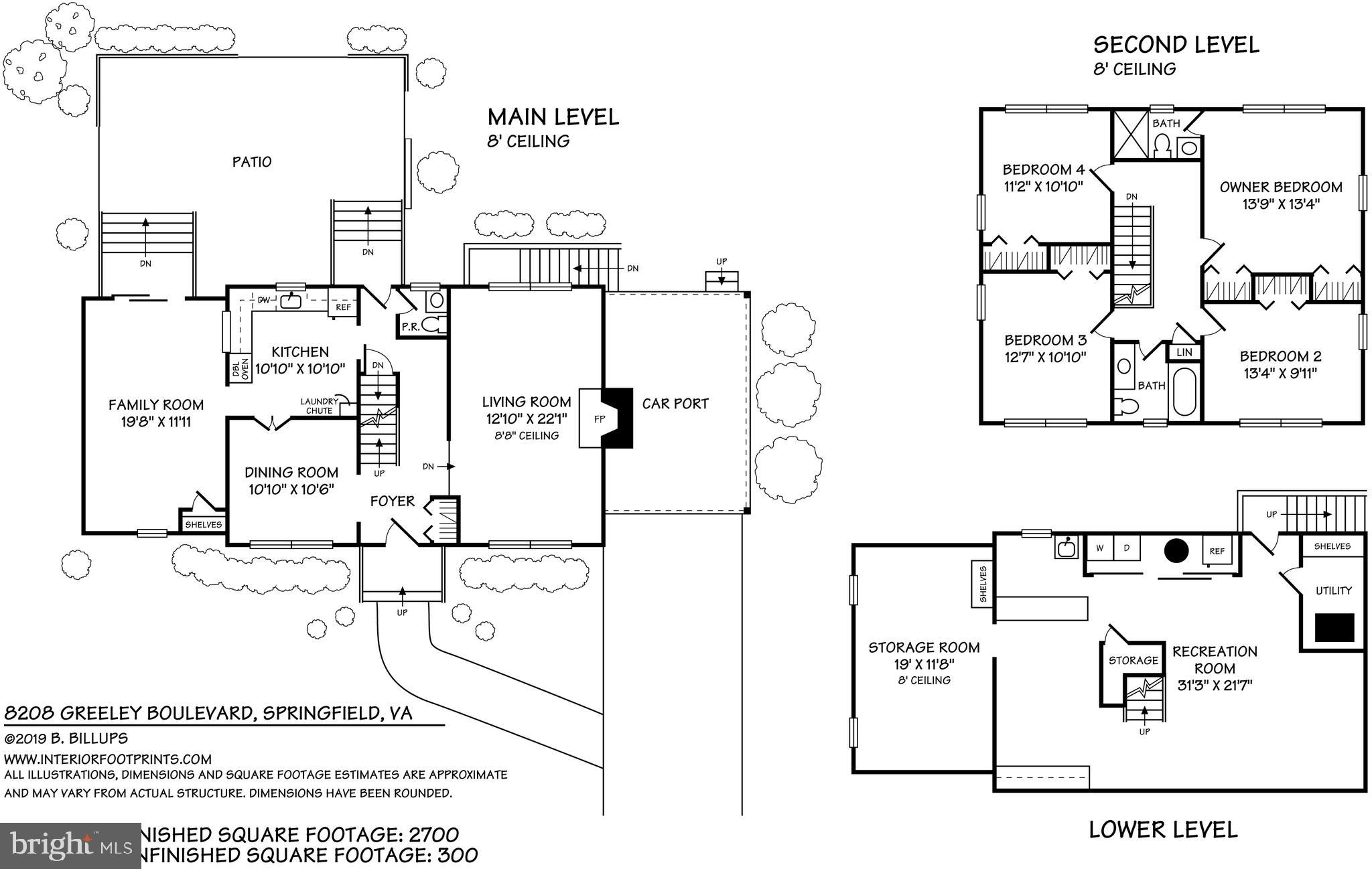 8208 Greeley Boulevard Springfield, VA 22152 - Photo 41 of 41 Floor plan