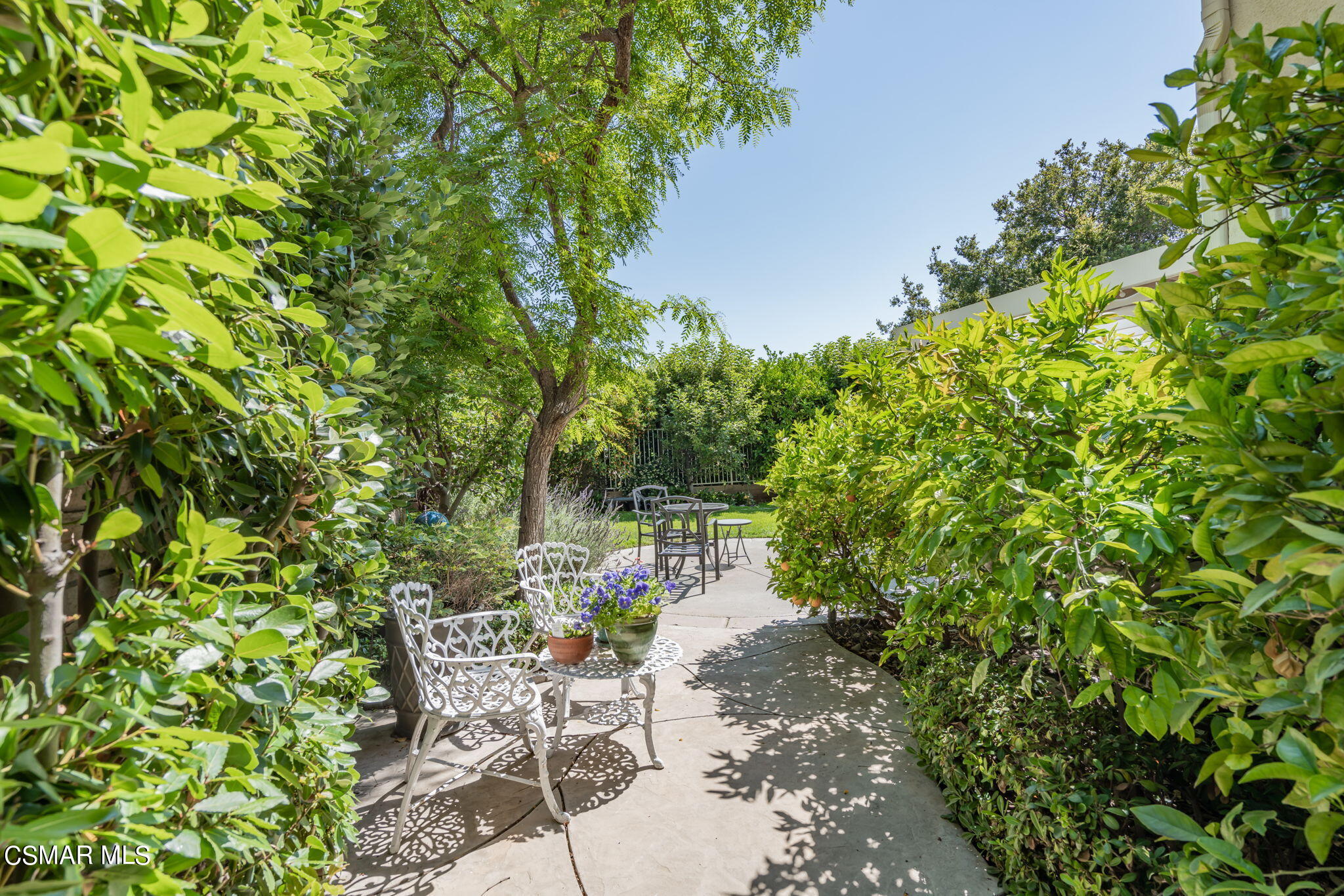 15606 Harte Lane Moorpark, CA 93021 - Photo 47 of 75 a view of chair and table in the garden