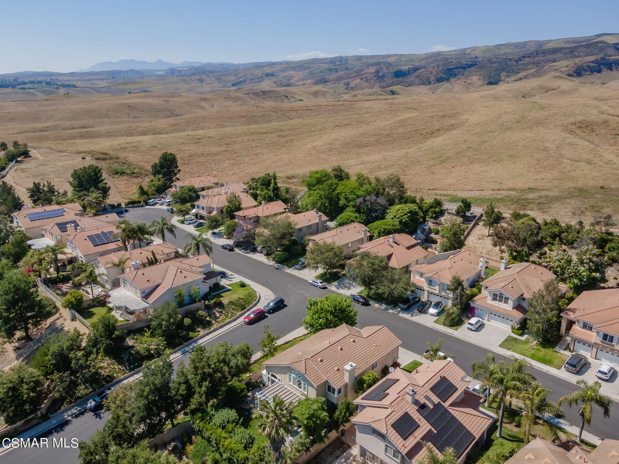15606 Harte Lane Moorpark, CA 93021 - Photo 53 of 75 an aerial view of ocean and residential houses with outdoor space