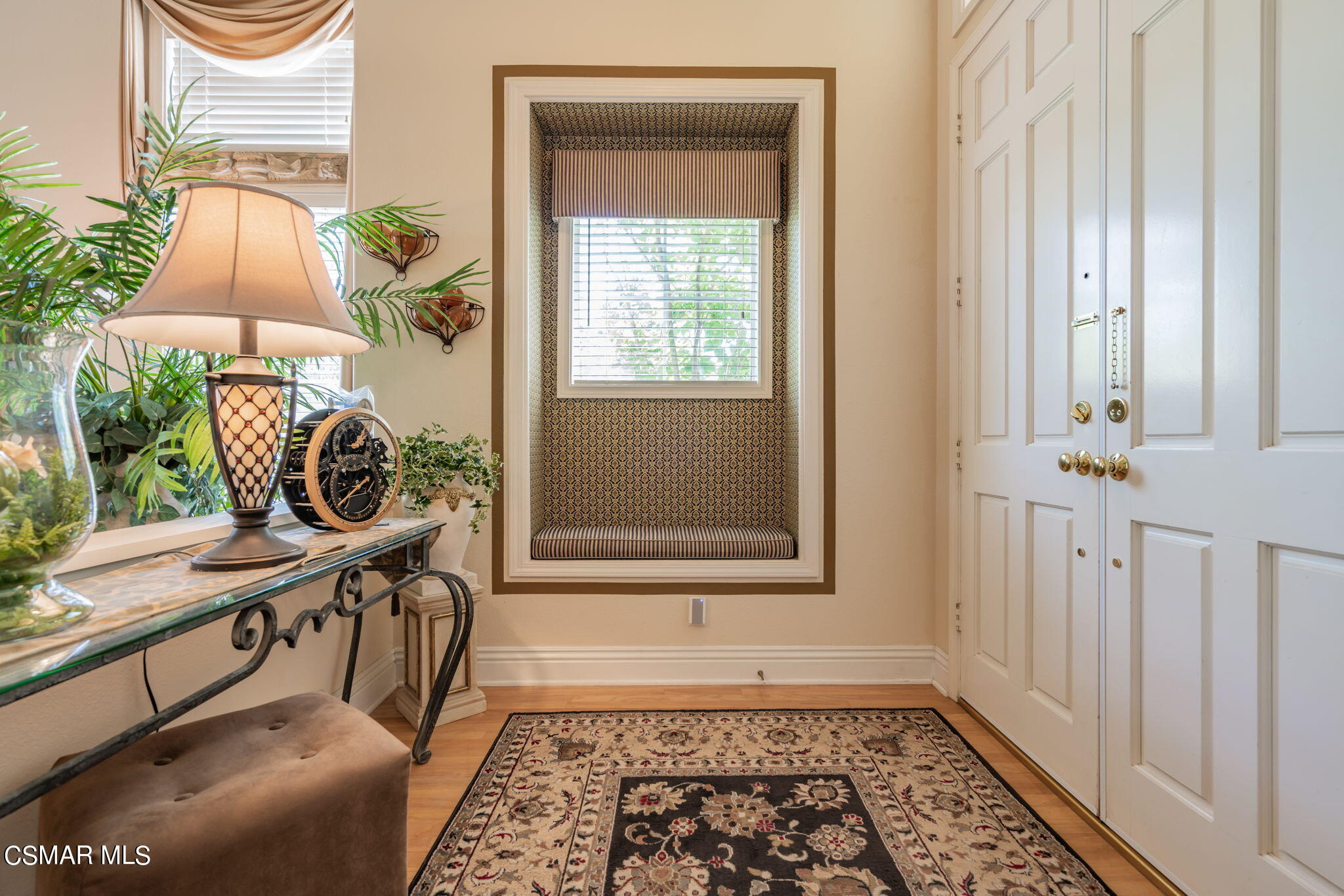 15606 Harte Lane Moorpark, CA 93021 - Photo 6 of 75 a view of a entryway door with wooden floor