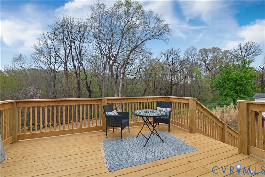 Tbd Summer Drive Ruther Glen, VA 22546 - Photo 24 of 25 a view of backyard with deck and trees