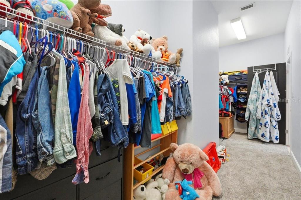 3943 West Campbell Road Lakeland, FL 33810 - Photo 75 of 95 a view of walk in closet with clothes