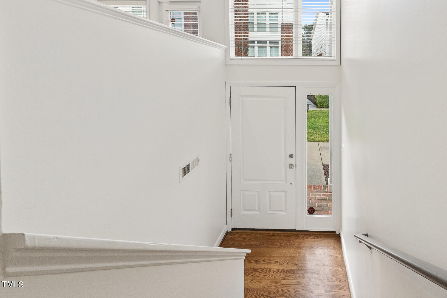 805 The Village Circle Raleigh, NC 27615 - Photo 5 of 42 a bathroom with a granite countertop window and a shower