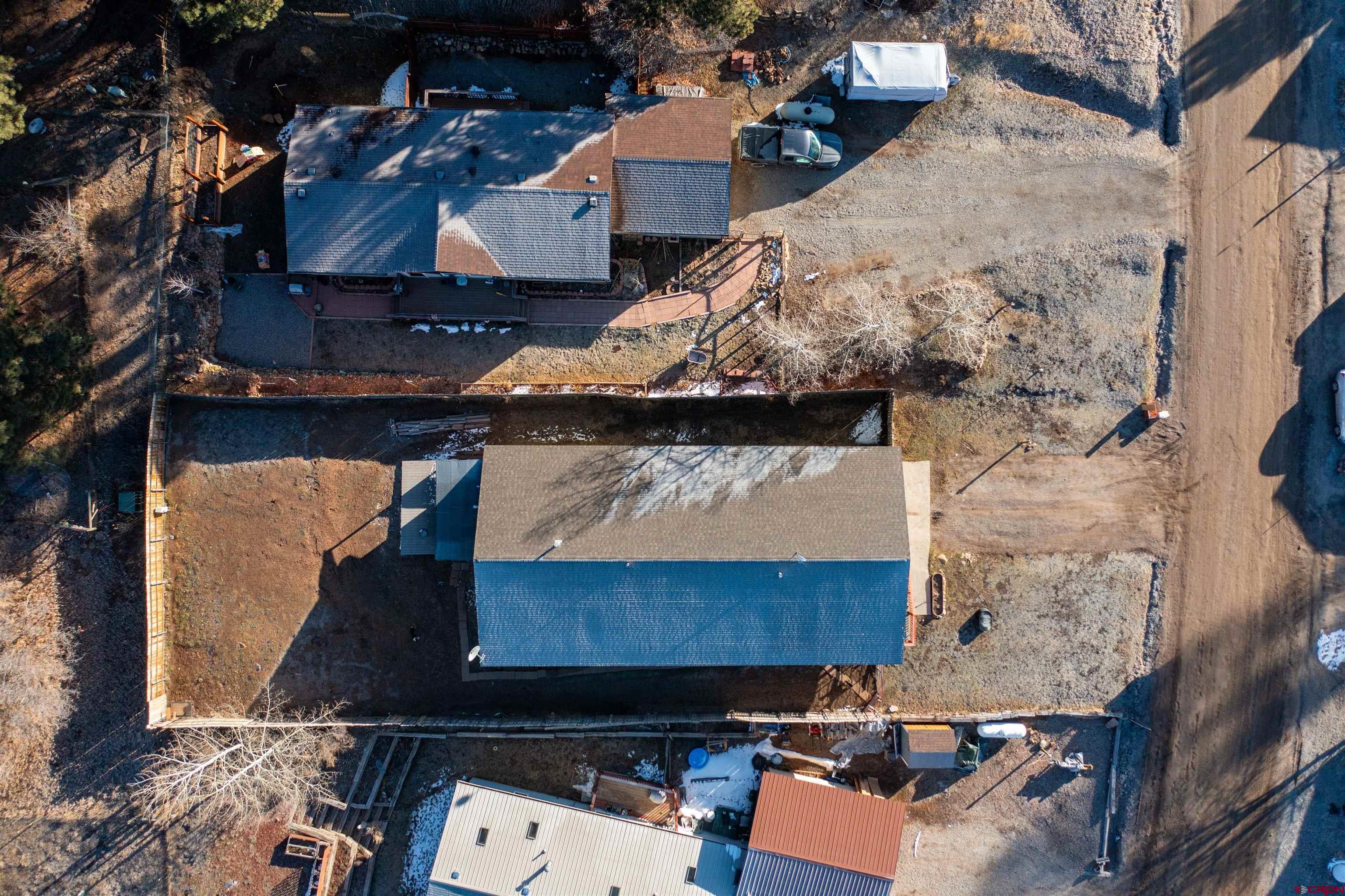 111 Meadowbrook Drive Bayfield, CO 81122 - Photo 20 of 30 an aerial view of a house with a yard and sitting space