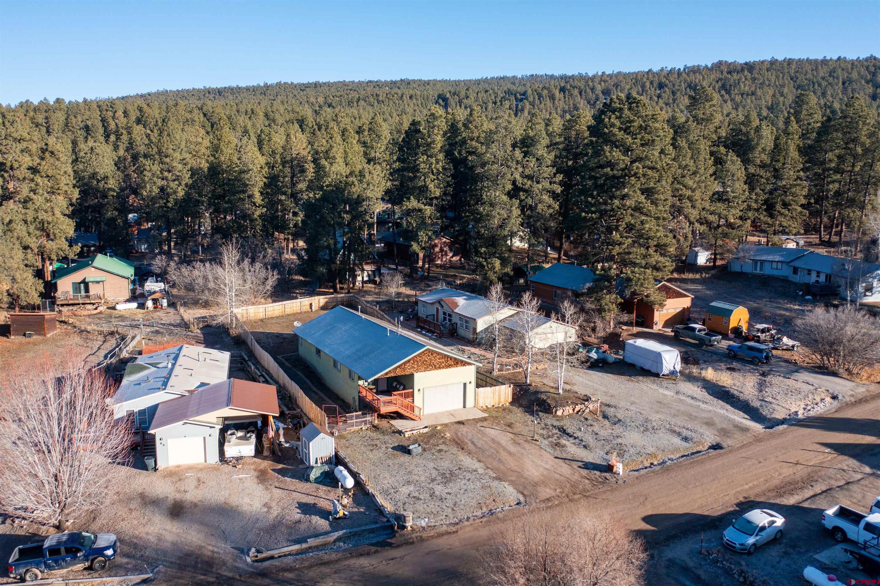 111 Meadowbrook Drive Bayfield, CO 81122 - Photo 21 of 30 an aerial view of a houses with a ocean view
