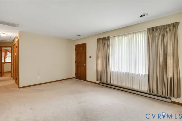 a view of a livingroom with a staircase