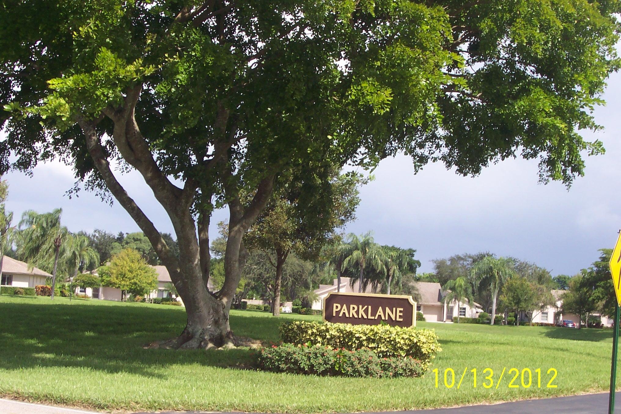 18540 Hidden Way Boca Raton, FL 33496 - Photo 19 of 19 PARKLANE SIGN