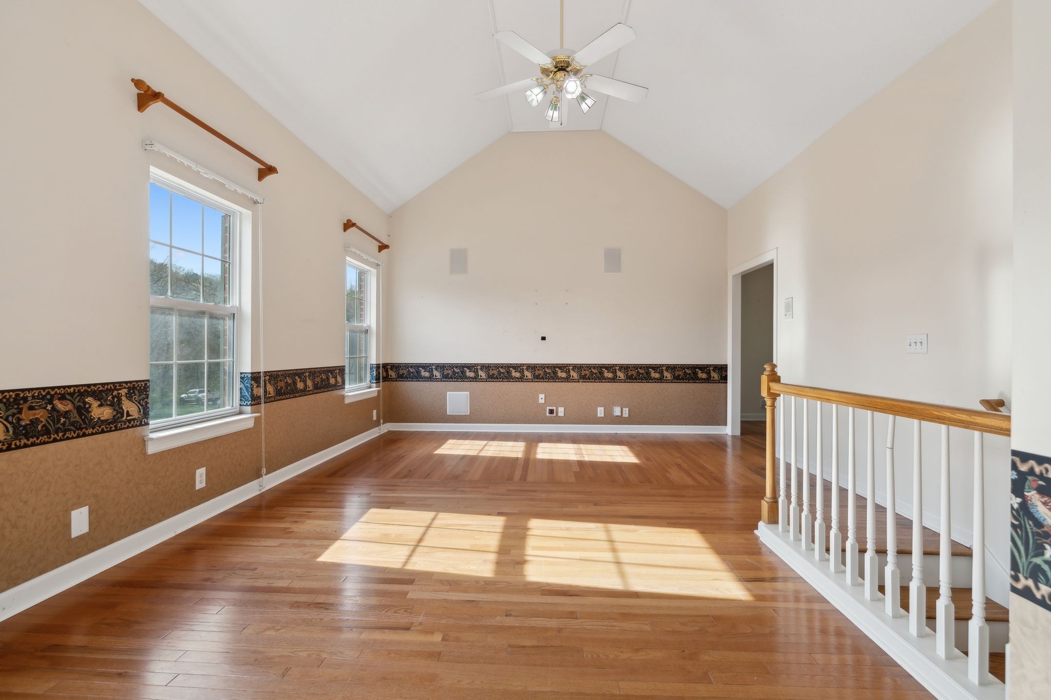 8012 Poplarwood Road Nashville, TN 37221 - Photo 18 of 32 a very nice looking room with wooden floor and a large window
