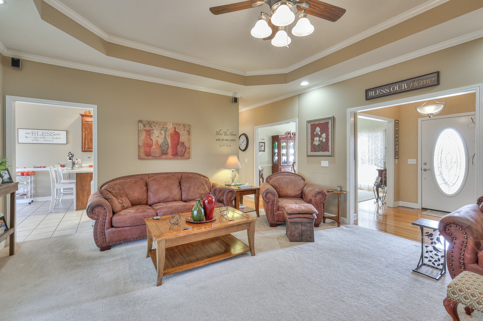 328 Logan Chapel Road Hillsboro, TN 37342 - Photo 8 of 64 a living room with furniture and a large window