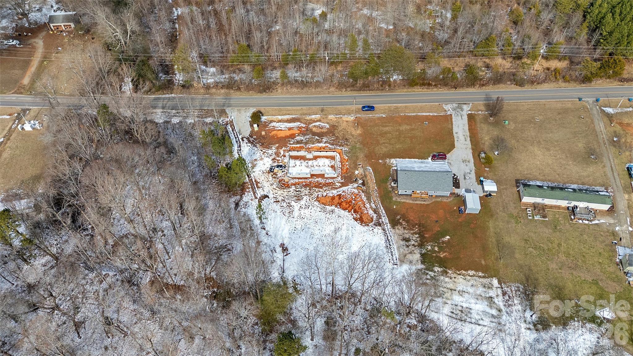 6399 Little Mountain Road, Unit 1 Sherrills Ford, NC 28673 - Photo 32 of 40 an aerial view of residential houses with outdoor space