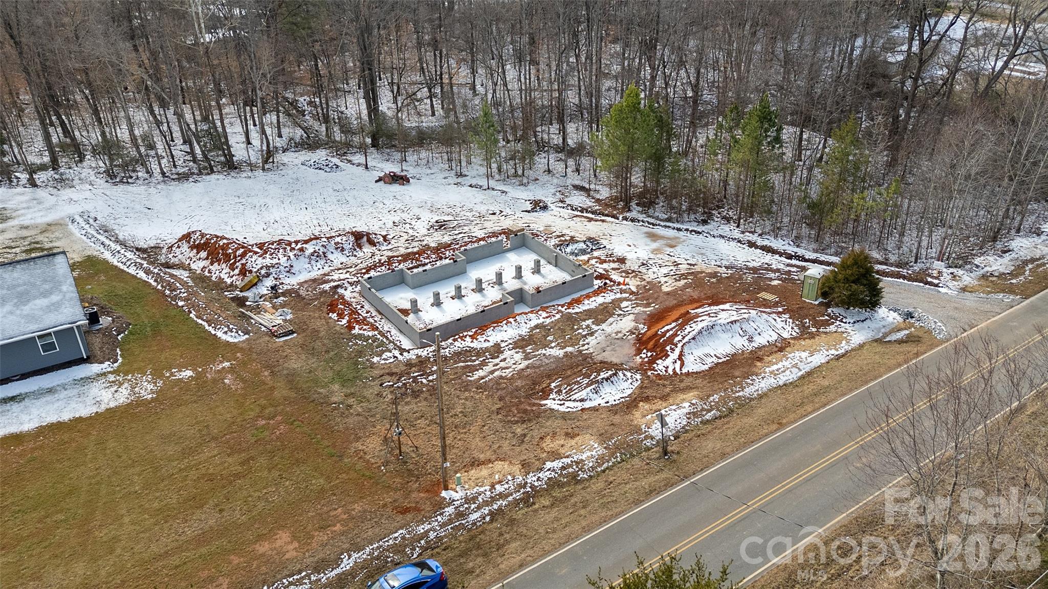 6399 Little Mountain Road, Unit 1 Sherrills Ford, NC 28673 - Photo 38 of 40 a view of a backyard with wooden fence