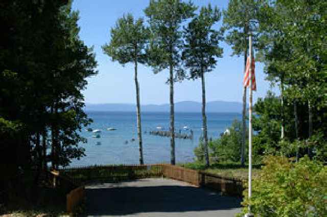 1955 Glenbrook Road Glenbrook, NV 89413 - Photo 4 of 4 a view of a garden