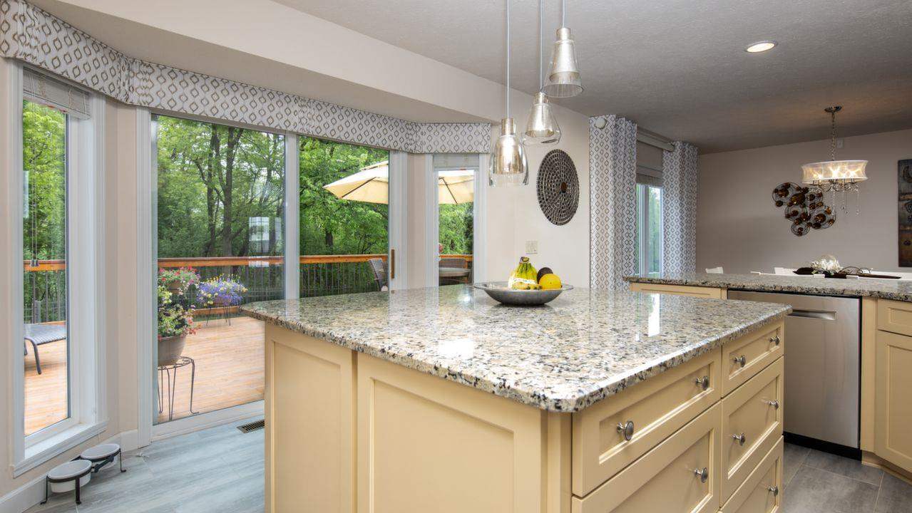 11105 Chicory Ridge Way Roscoe, IL 61073 - Photo 13 of 35 a bathroom with a granite countertop sink and a large mirror