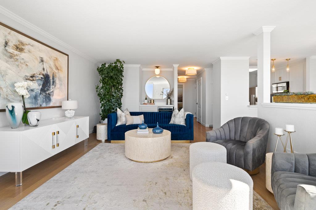 415 Roberts Road Pacifica, CA 94044 - Photo 17 of 69 a living room with furniture and a large window