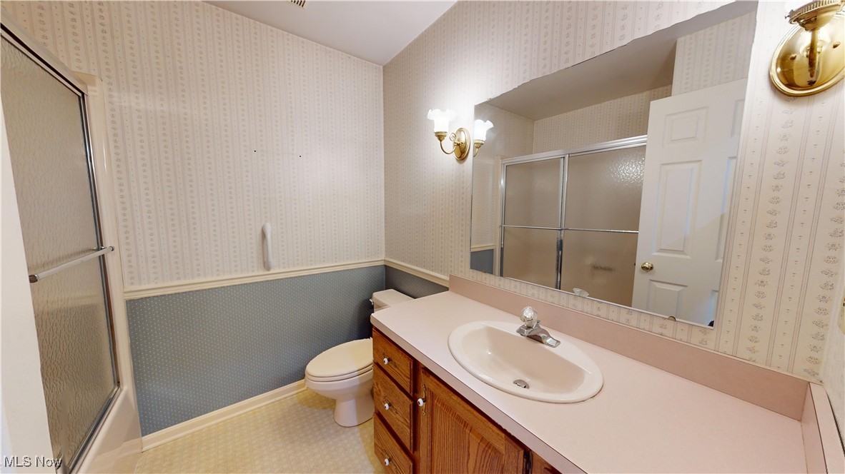 30102 Rickey Lane Wickliffe, OH 44092 - Photo 30 of 44 Bathroom with vanity, toilet, and tile patterned floors