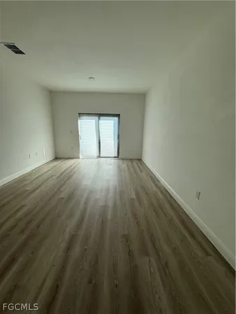 wooden floor in an empty room