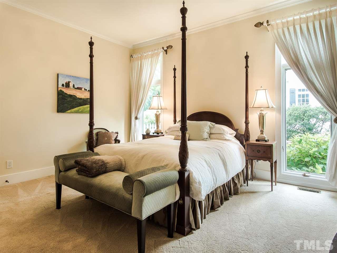 509 Lake Boone Trail Raleigh, NC 27608 - Photo 17 of 25 a bedroom with bed and a window