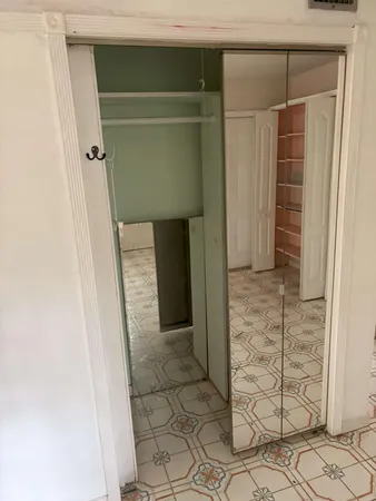 a bathroom with a sink and granite