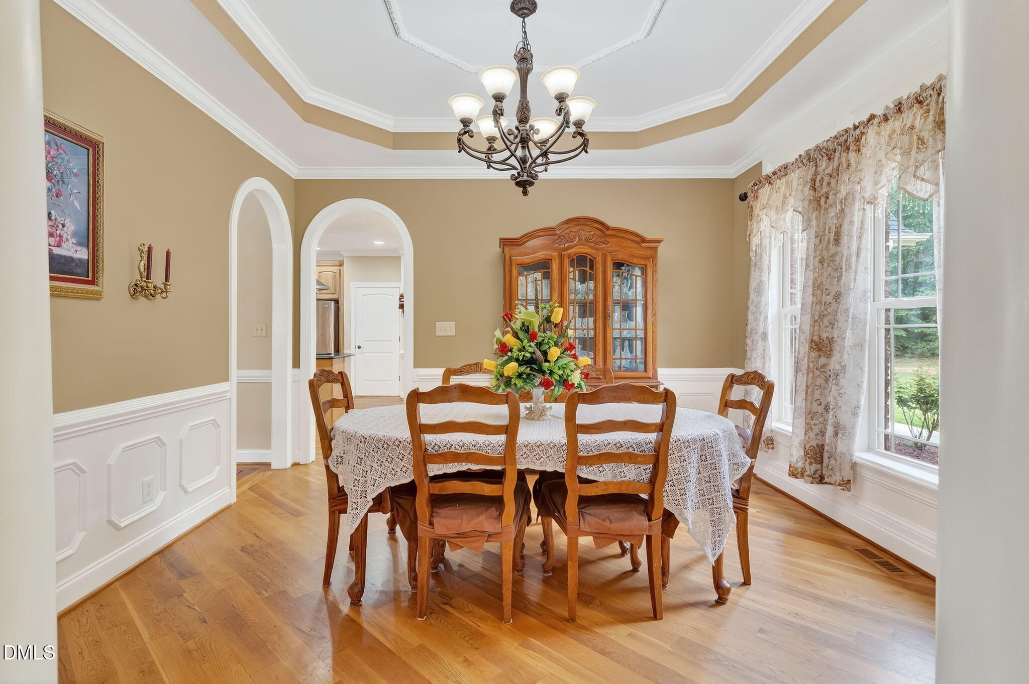 6570 Highway 231 Middlesex, NC 27557 - Photo 14 of 63 a view of a dining room with furniture window and wooden floor