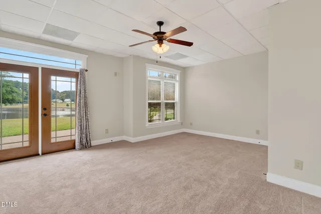 a view of a house with entertaining space