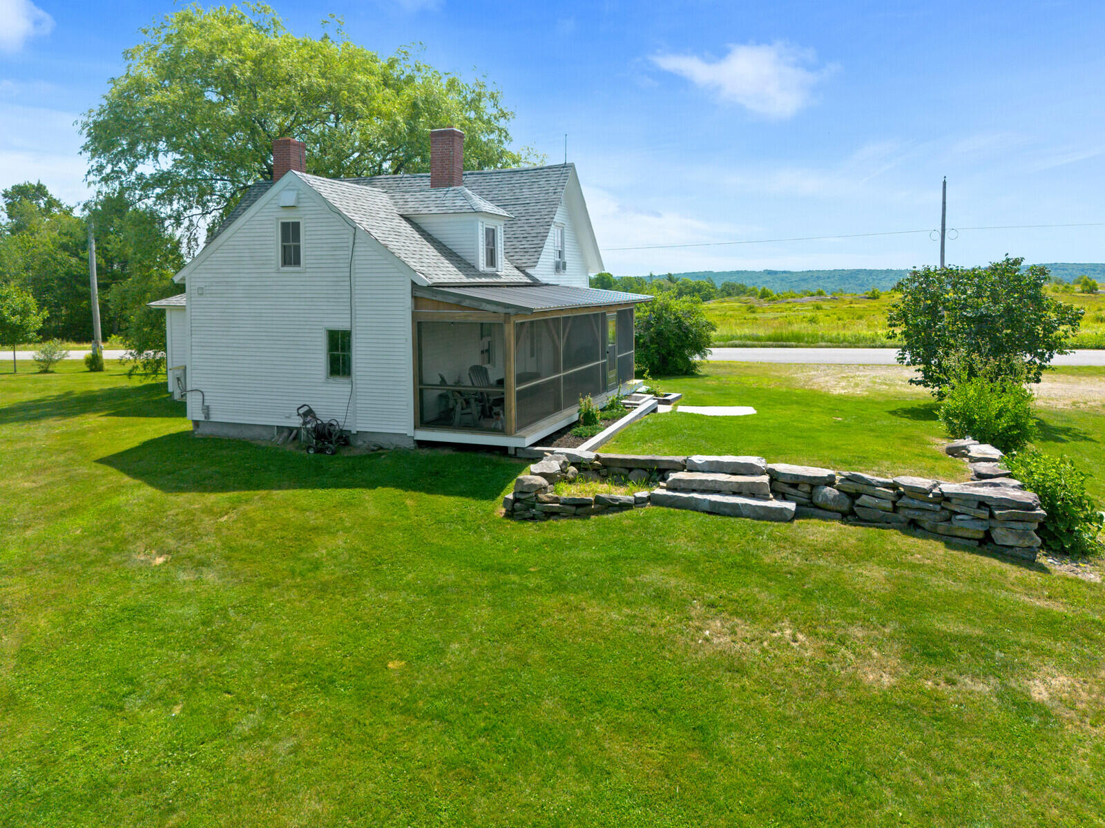 2140 Level Hill Road Palermo, ME 04354 - Photo 16 of 49 From back yard facing blueberry barons