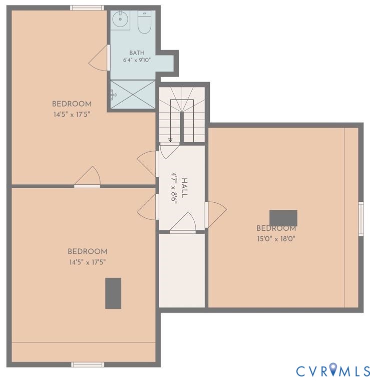 992 Williams Wharf Road Mathews, VA 23109 - Photo 85 of 85 3rd floor floorplan