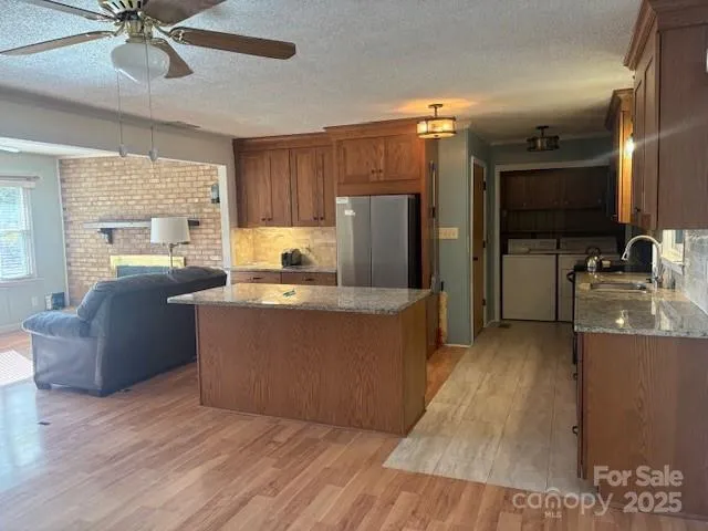 a view of livingroom with furniture and window