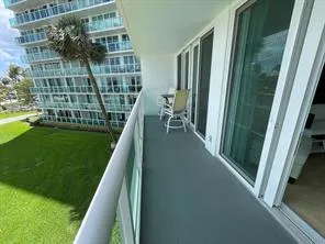 a view of outdoor space and deck