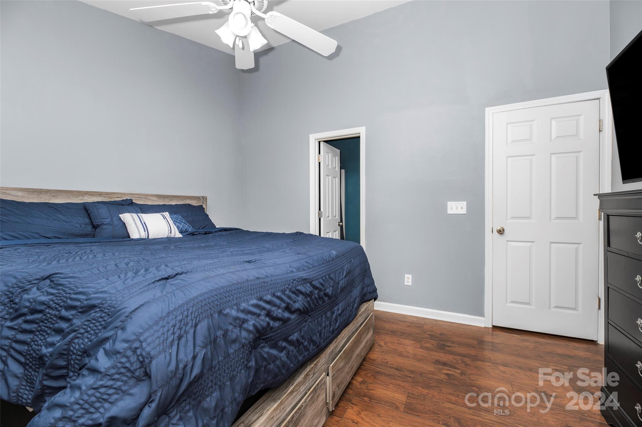 5810 Fox Ridge Lane Winston-Salem, NC 27104 - Photo 19 of 30 a bedroom with a bed and a window