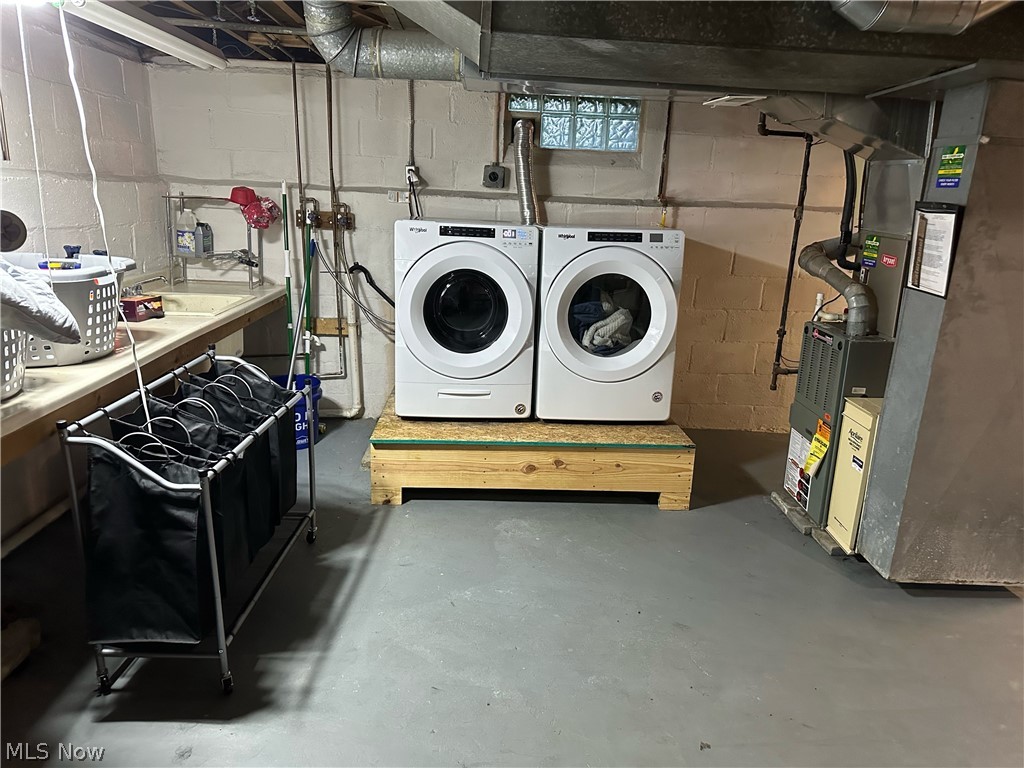 1151 Churchill Road Lyndhurst, OH 44124 - Photo 29 of 30 Basement with separate washer and dryer