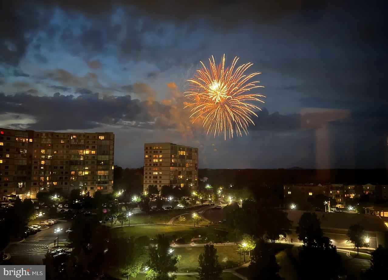 19375 Cypress Ridge Terrace, Unit 607 Leesburg, VA 20176 - Photo 1 of 30 Fireworks from the balcony of Unit 607