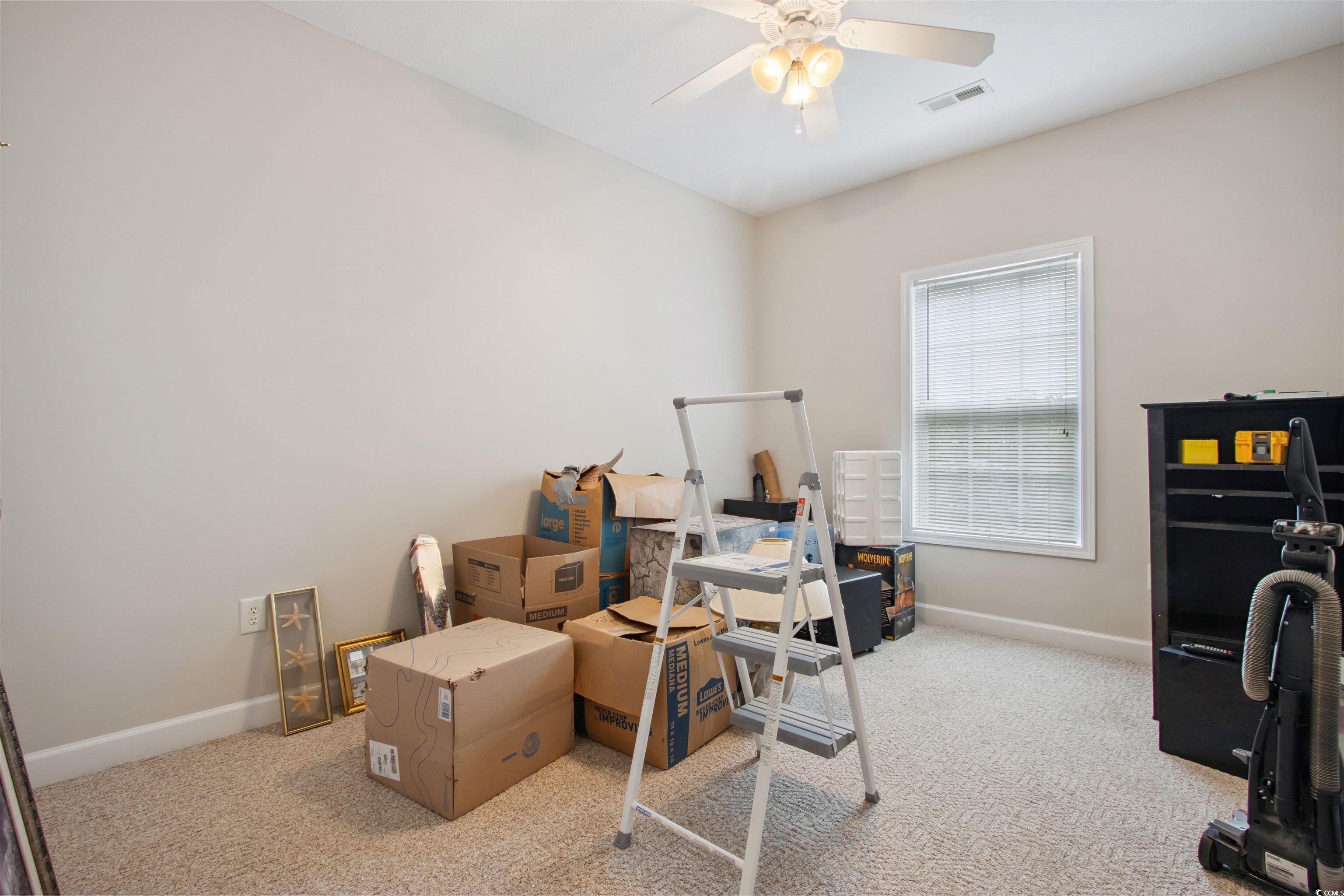 Undisclosed Address Conway, SC 29526 - Photo 14 of 26 Office featuring carpet and a ceiling fan