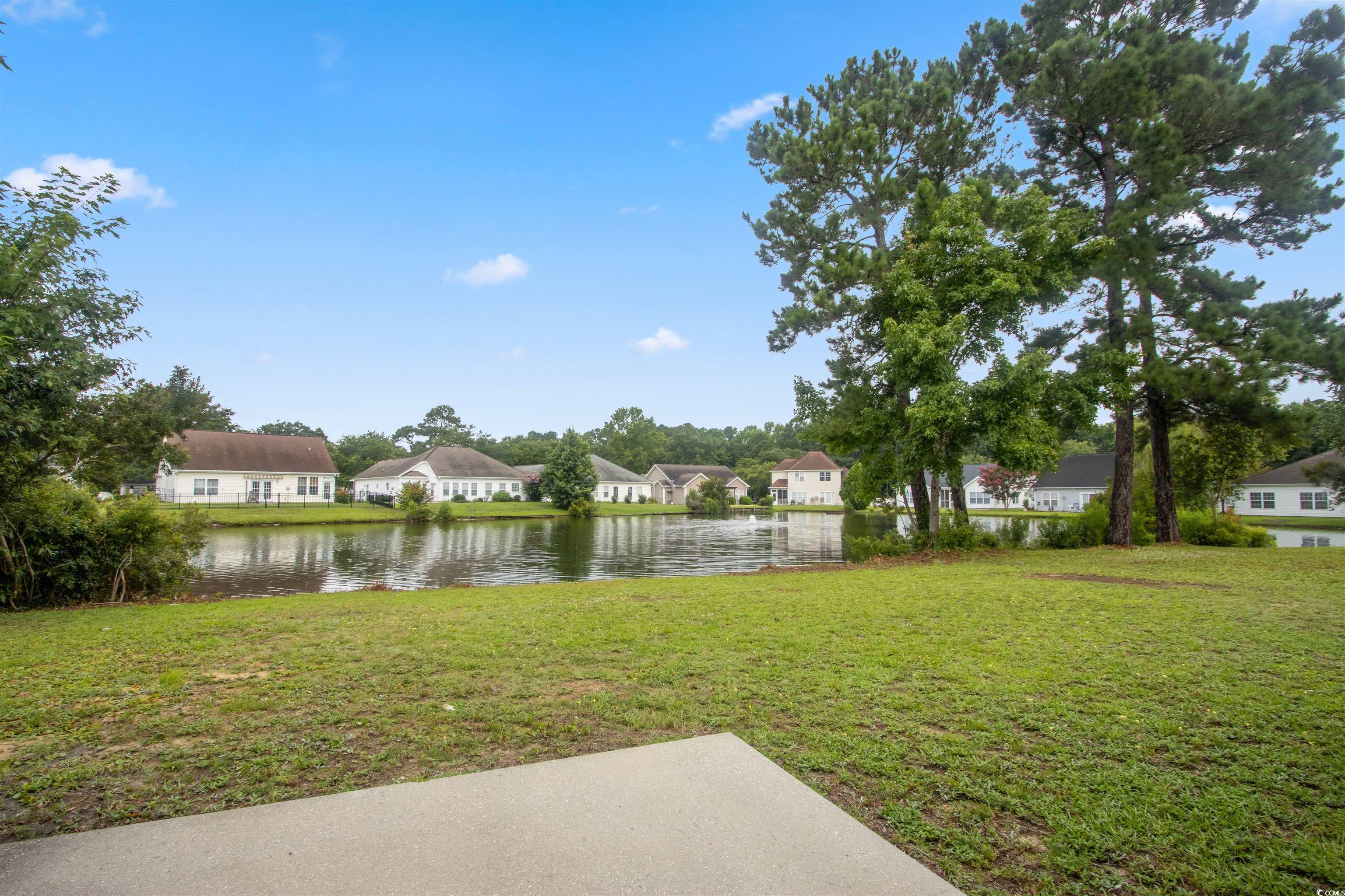 Undisclosed Address Conway, SC 29526 - Photo 3 of 26 View of grassy yard featuring a residential view and a water view