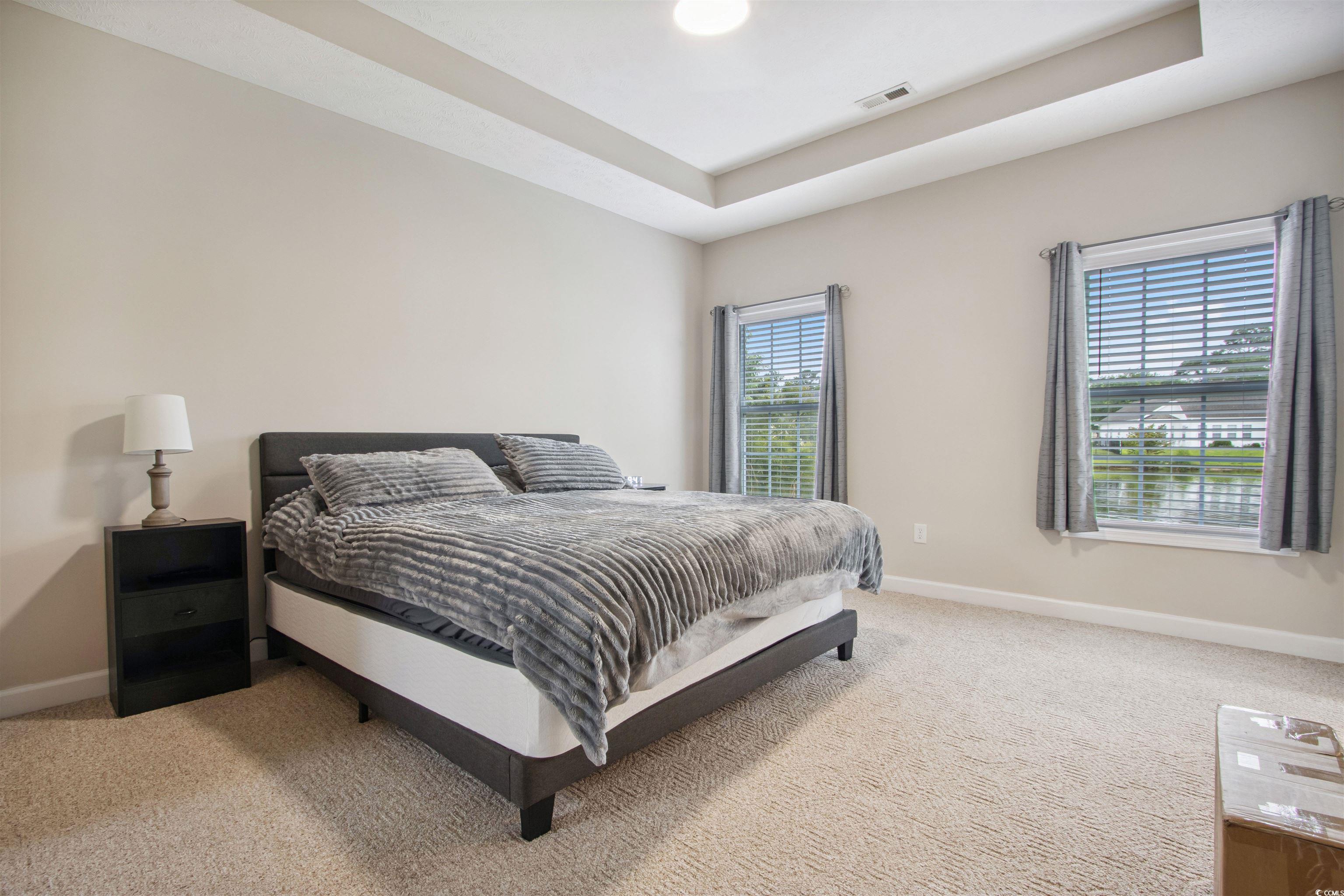 Undisclosed Address Conway, SC 29526 - Photo 10 of 26 Carpeted bedroom featuring baseboards and a raised ceiling