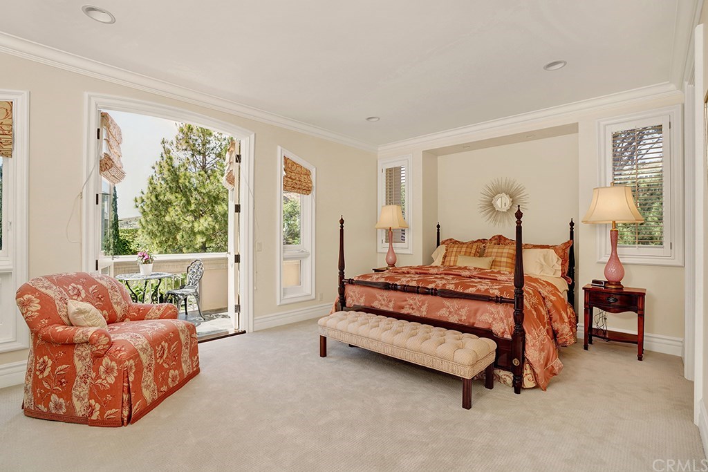 34 Smithcliffs Road Laguna Beach, CA 92651 - Photo 59 of 69 a bedroom with furniture and a large window