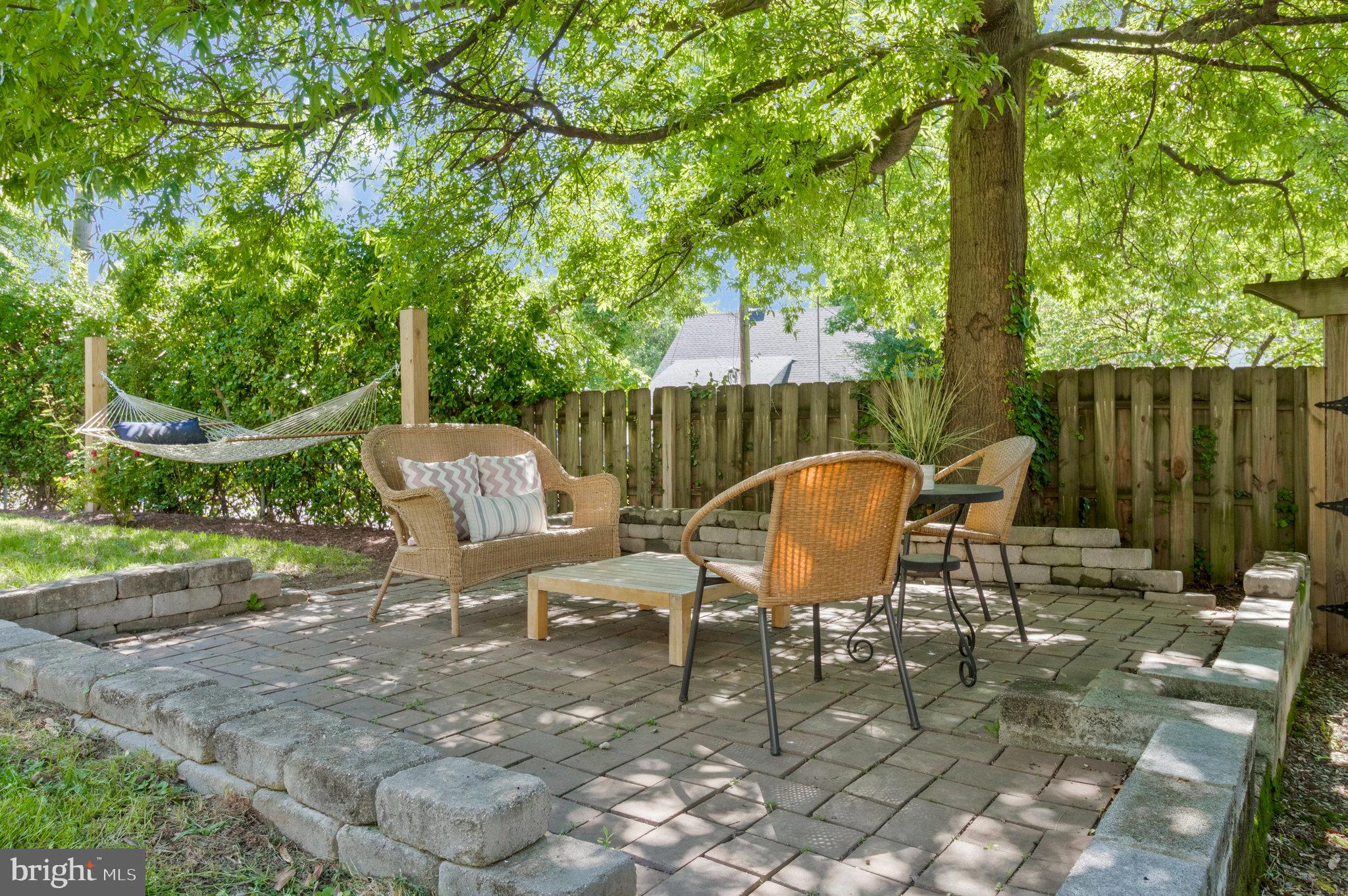 4101 Madison Street Hyattsville, MD 20781 - Photo 22 of 28 Patio #1 - made in the shade!