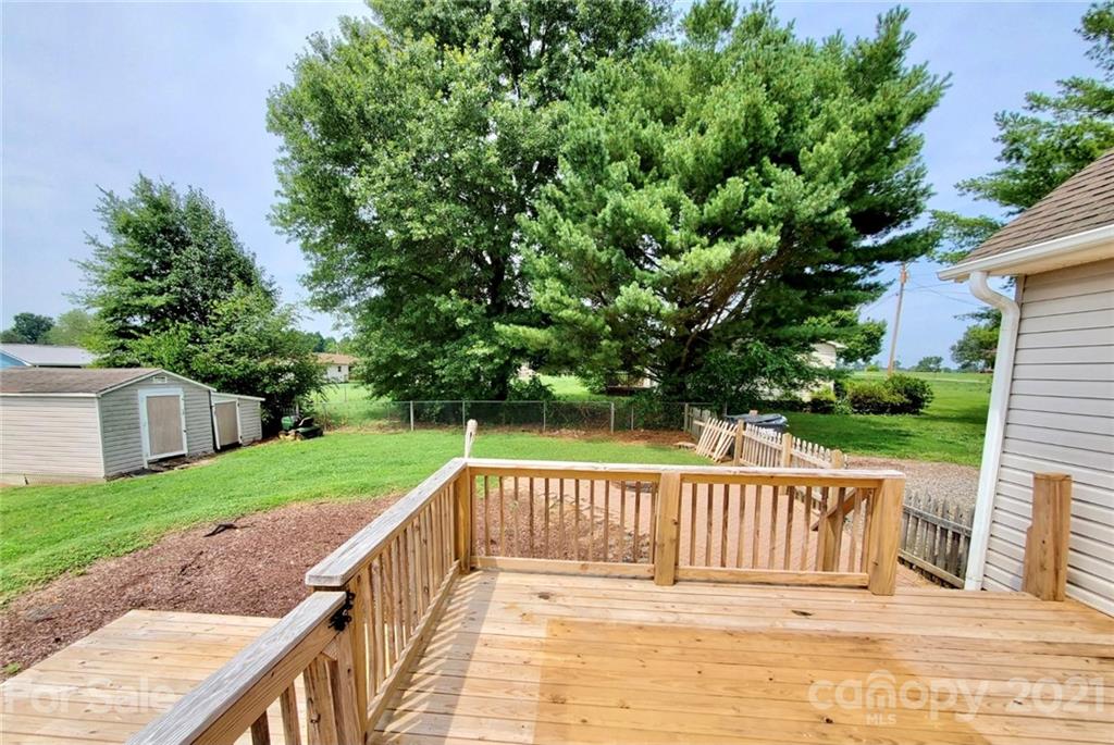 175 Old Airport Road Statesville, NC 28677 - Photo 14 of 15 a view of deck with a wooden bridge