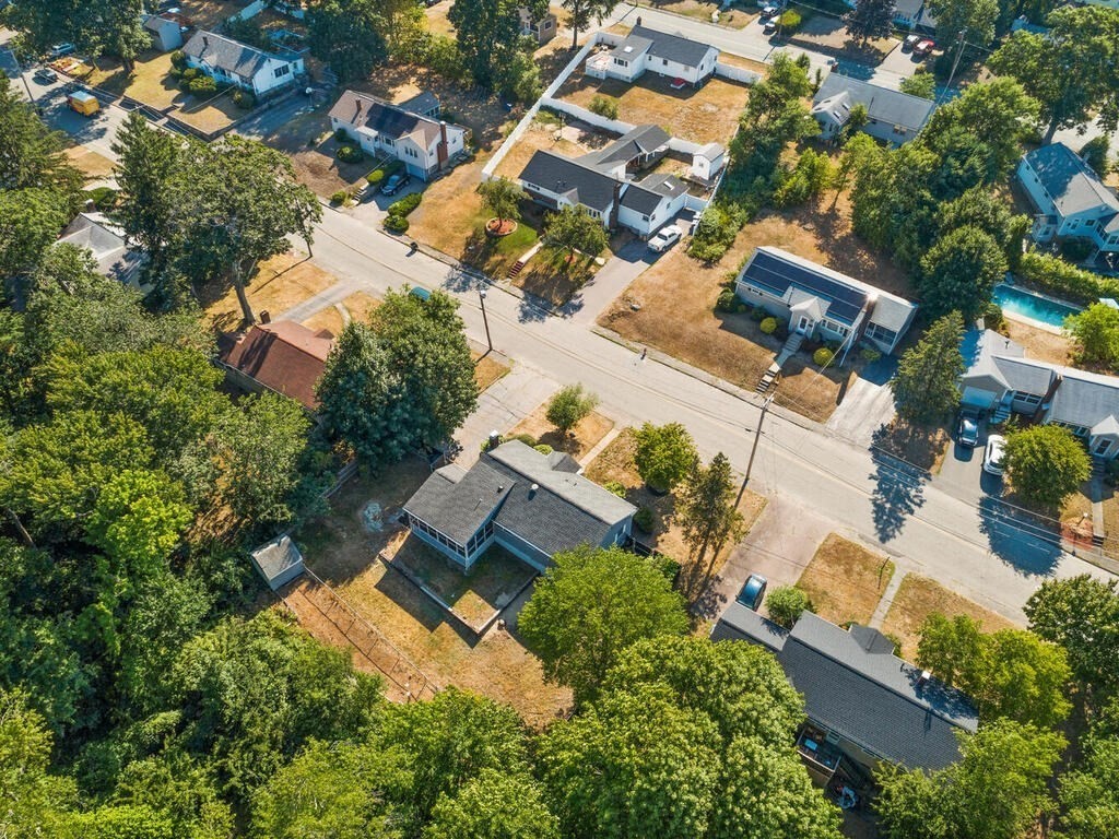 8 Smith Road Randolph, MA 02368 - Photo 27 of 31 an aerial view of residential house with outdoor space