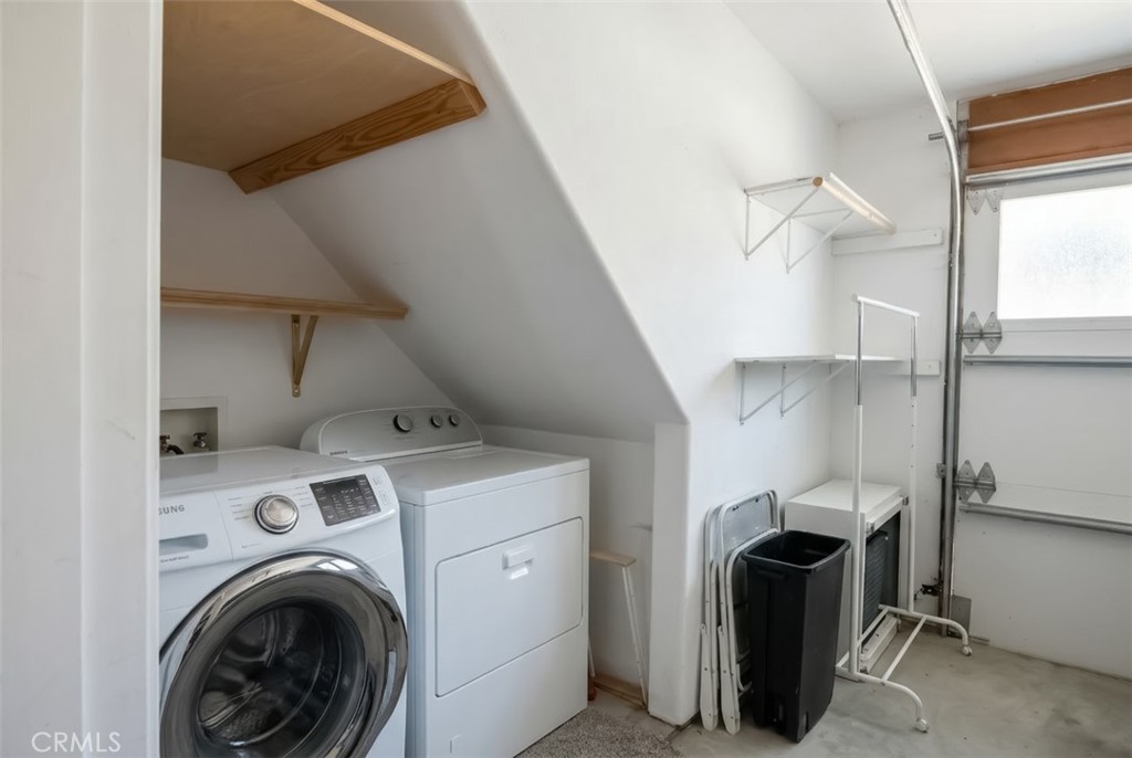 350 Java Street Morro Bay, CA 93442 - Photo 24 of 26 a view of storage and utility room with washer and dryer