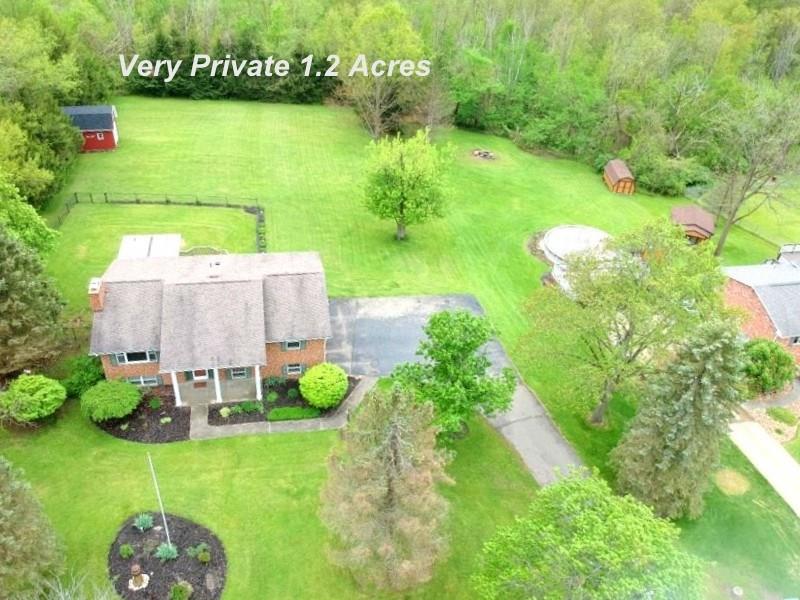202 Malone Ridge Road Washington, PA 15301 - Photo 2 of 22 Wow, 1.2 Acres Very private boarders trees on two side of lot.