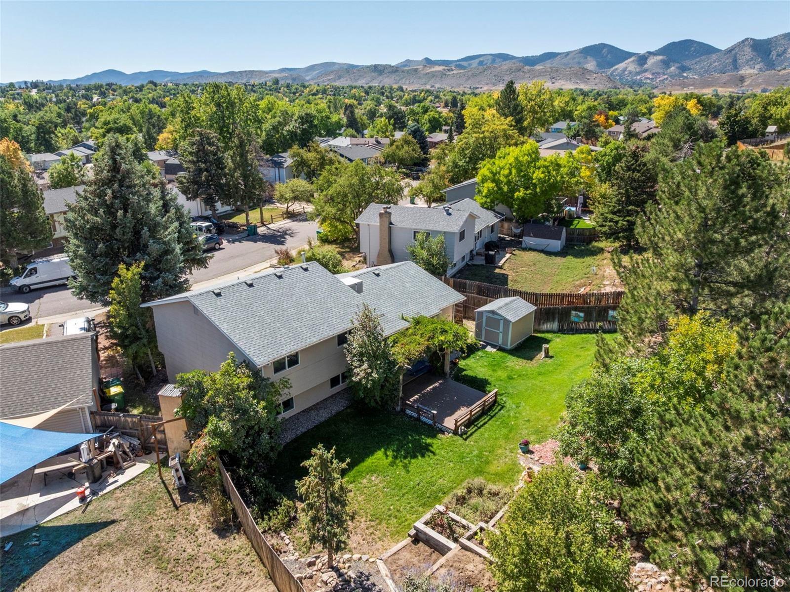 4420 South Vivian Way Morrison, CO 80465 - Photo 45 of 50 an aerial view of multiple house