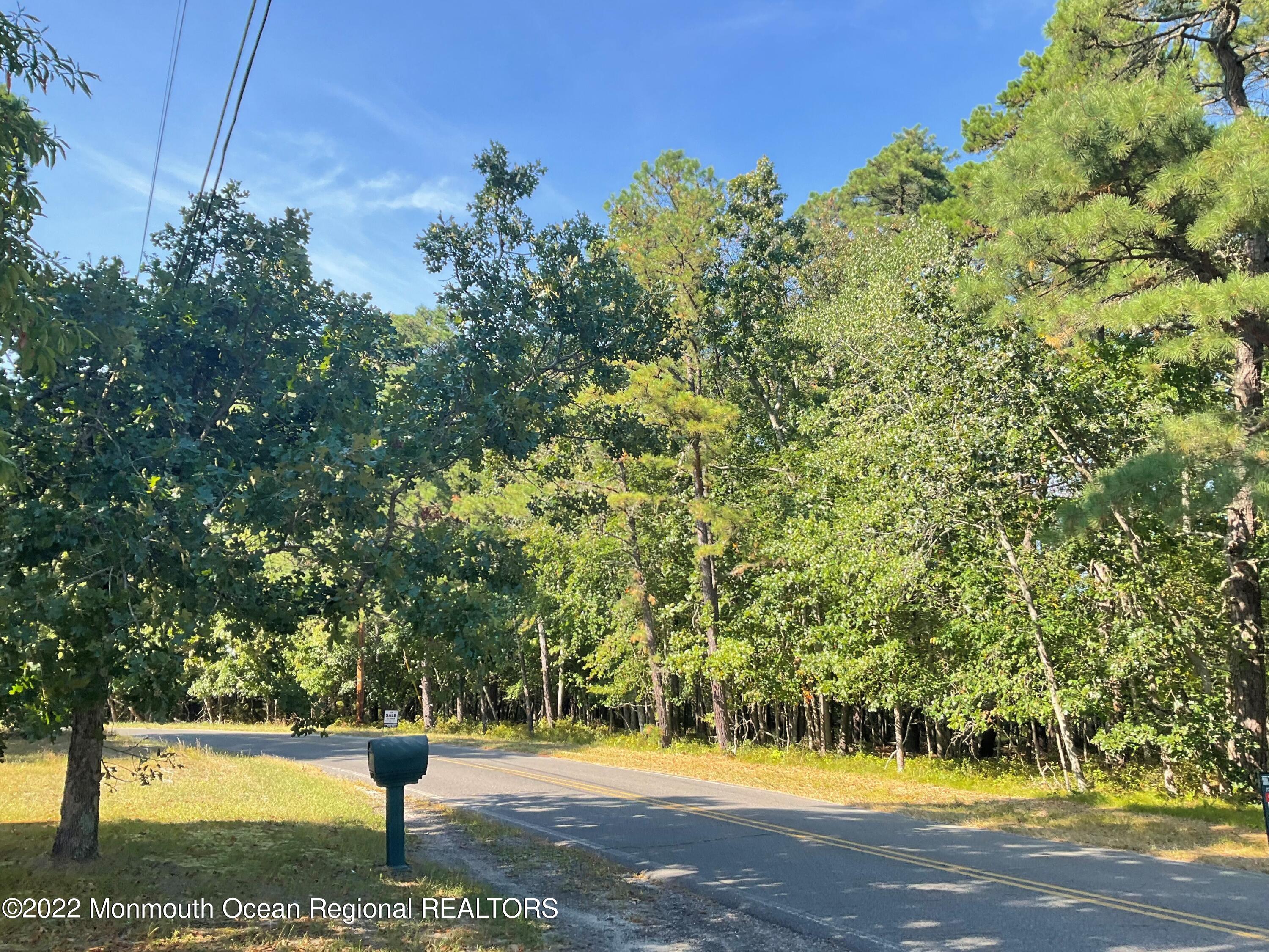 a view of yard with green space