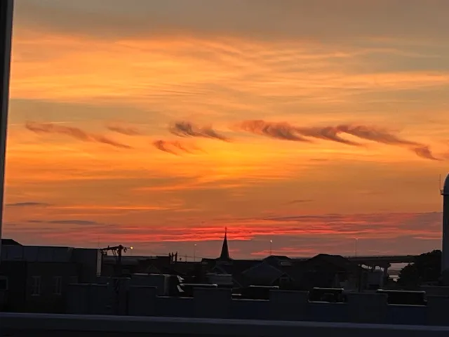 a car parked in front of a house
