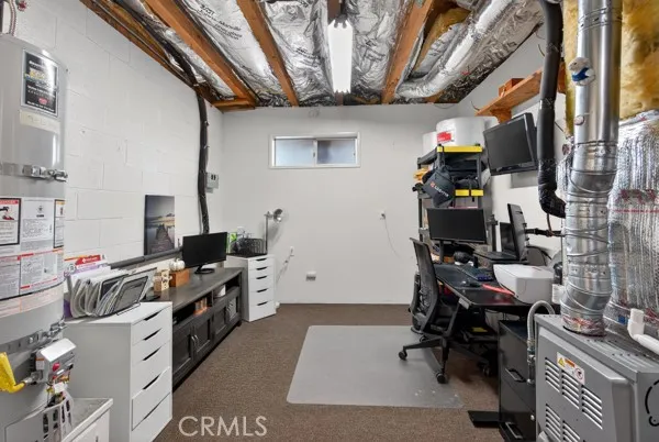 a view of a storage & utility room
