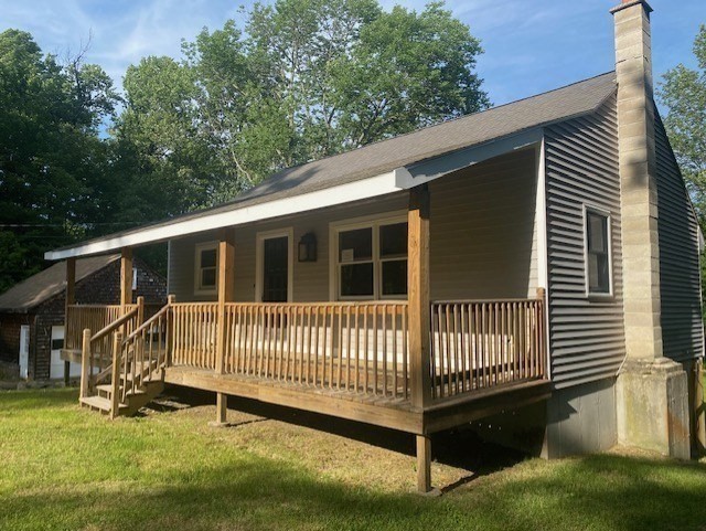 70 Riley Switch Road Phillipston, MA 01331 - Photo 3 of 19 a view of a house with backyard and porch