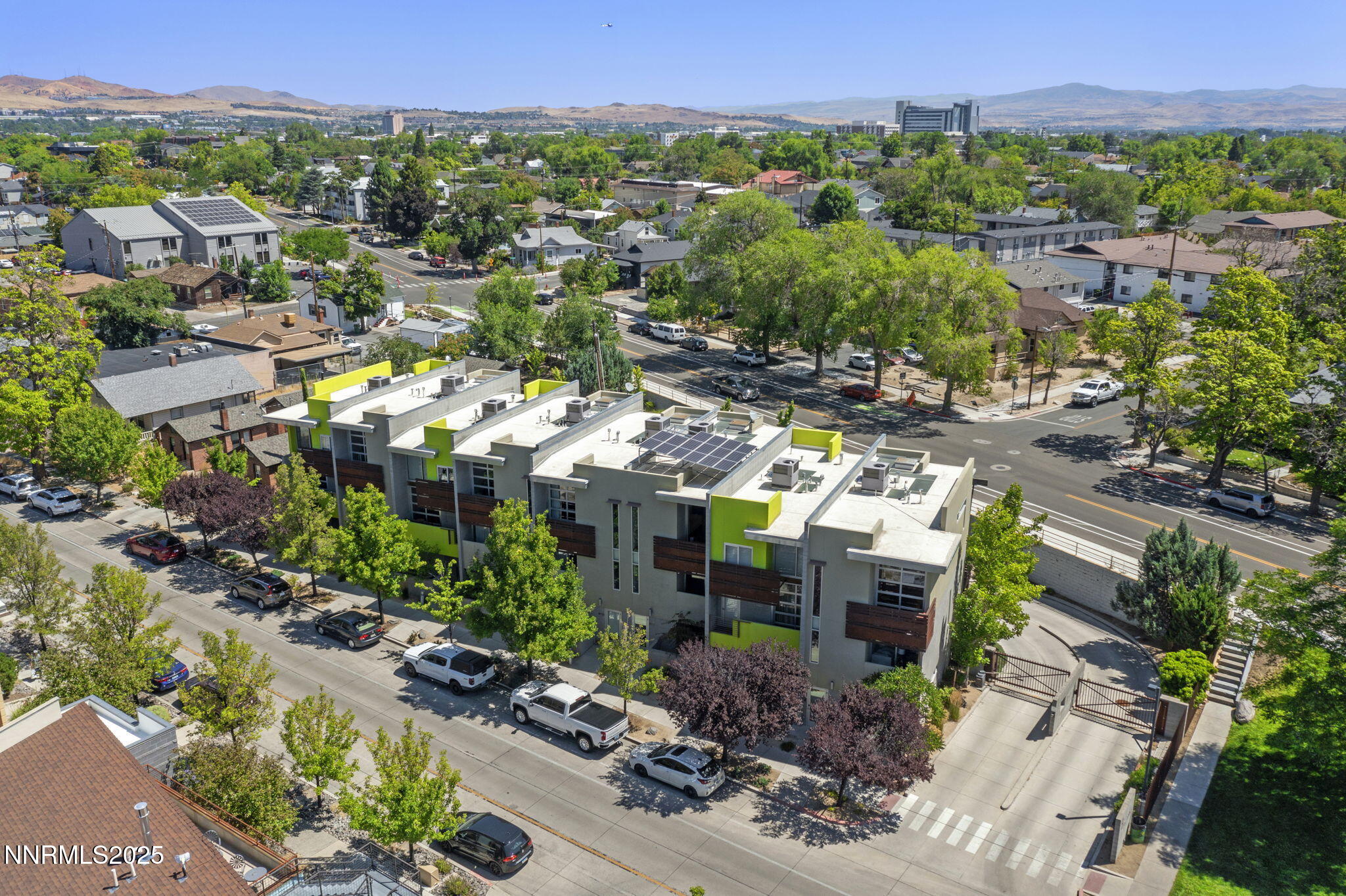 880 South Center Street Reno, NV 89501 - Photo 51 of 54 a view of a garden with a building in the background