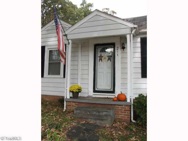 211 East Springfield Road High Point, NC 27263 - Photo 2 of 15 Exterior Front. A charming entry welcomes you!
