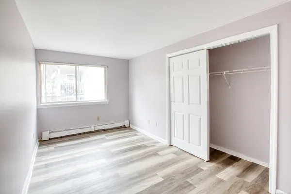 a view of a room with window